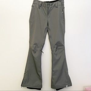 ❣️🎉 ROXY Slim Fit 10K Grey Snowboarding Pants
